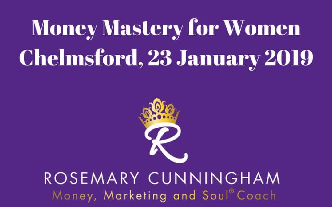 Money Mastery in Chelmsford January 23