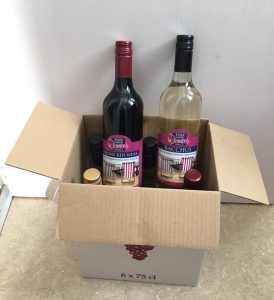 Box of New Hall Wine