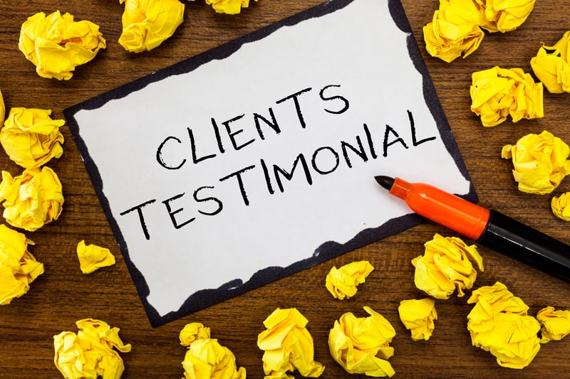 How to get a great testimonial!