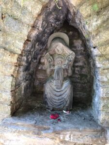 Mary Statue in Chalice Well
